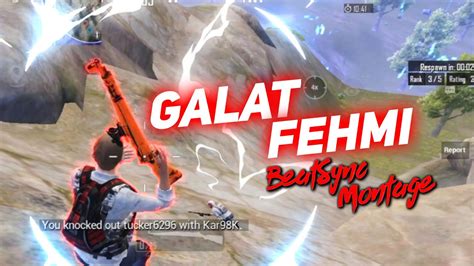 Galat Fehmi ️ Beatsync Montage Pubg Mobile Montage Youtube