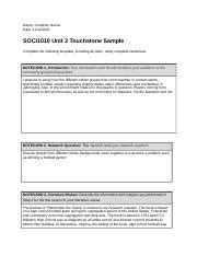 Soci Touchstone Sample Docx Name Jonathan Novoa Date