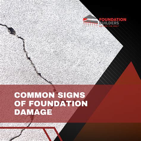 Common Signs Of Foundation Damage Foundation Builders