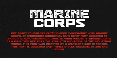 Marine Corps Font - YouWorkForThem