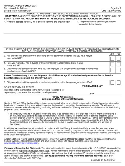 Form Ssa 623 Ocr Sm Fill Out Sign Online DocHub