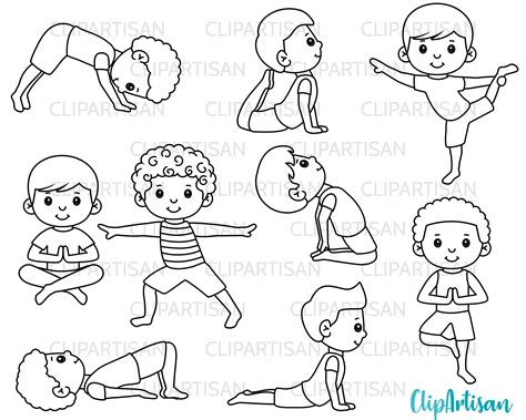 Fitness Clipart Black And White