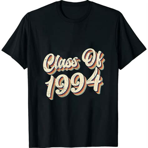 Vintage Class Of 1994 30th Reunion High School Graduation 94 T Shirt