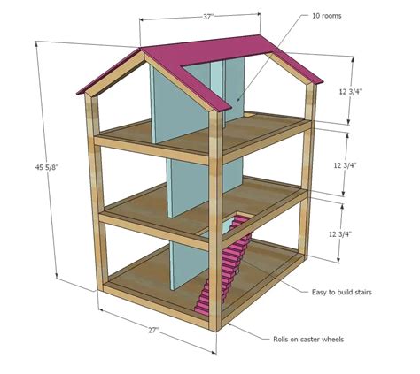 How To Make A Diy Dollhouse For Barbie Dolls Suni Doll