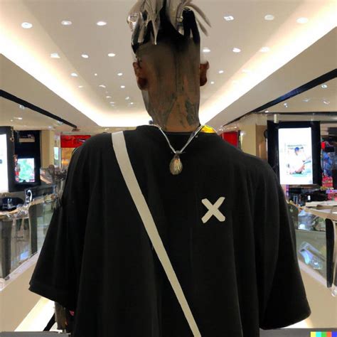 Xxxtentacion At The Mall Dalle 2 R Xxxtentacion