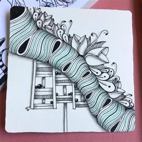 A Drawing Of A Spiral Staircase On Top Of A Piece Of Paper