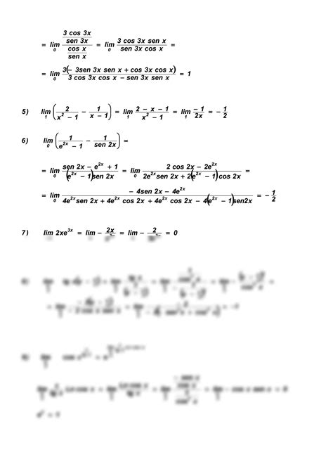 Solution Ejercicios Resueltos De Formas Indeterminadas Studypool