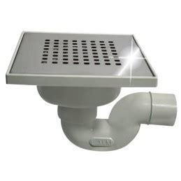 Siphon De Sol En Pvc Orientable X Grille Inox