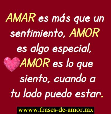 Frases de sentimientos de amor