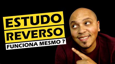 Live D Vidas Sobre Como Estudar Por Quest Es Estudo Reverso Youtube