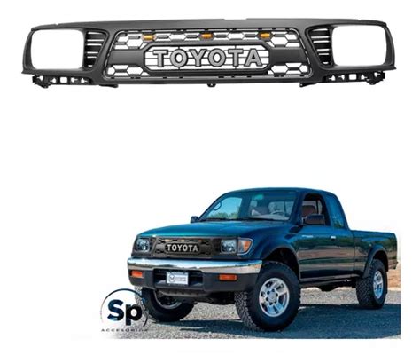 Parrilla Frontal Toyota Tacoma Tipo Trd Con Led Meses Sin