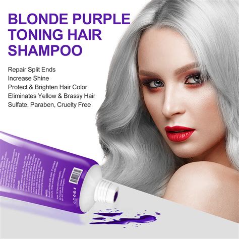 Gray Violet Transformative Hair Color Shampoo And Gently Dye Your Hair To A Gorgeous Granny Gray