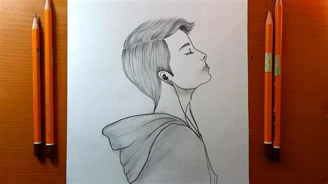 Come Disegnare Un Uomo Che Ascolta Musica Disegni Facili Tutorial