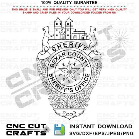 Artstation Bexar County Sheriffs Office Badge Vector Svg 53 Off