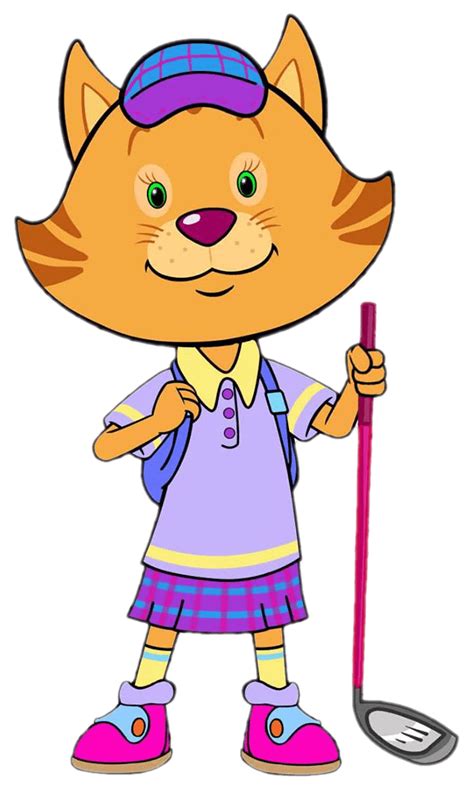 Pip Ahoy Alba Le Petit Chat Joue Au Golf Png Transparents Stickpng