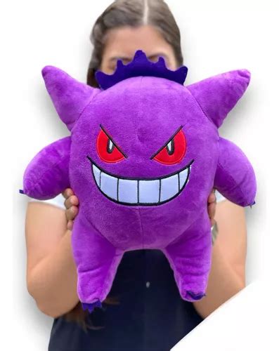 Peluche Pokemon Gengar Colección Grande 37cm Cuotas sin interés