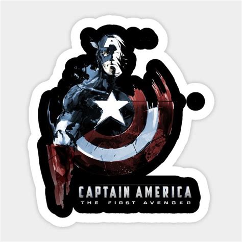 Captain America Sticker