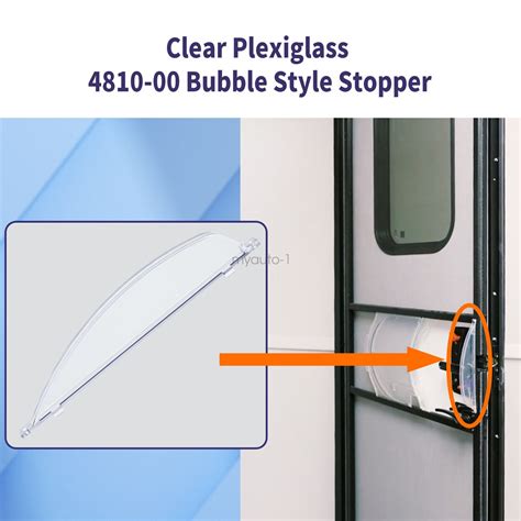 Bubble Style Stopper Fits Dexter Screen Door Clear Right Hand