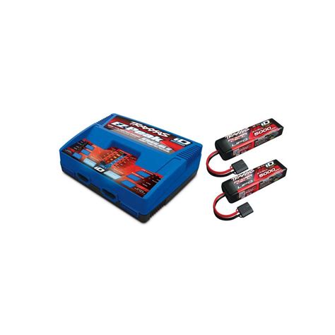 PACK CHARGEUR 2972GX 2 X LIPO 3S 5000MAH 2872X PRISE TRAXXAS Micro