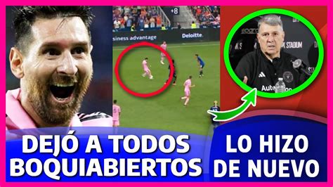 💥 ¡increíblemente Épico Leo Messi Deja Al Mundo Atónito Otra Vez