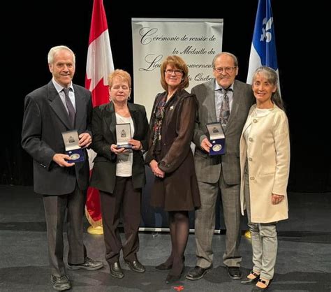 Des récipiendaires locaux de la Médaille de la lieutenante gouverneure