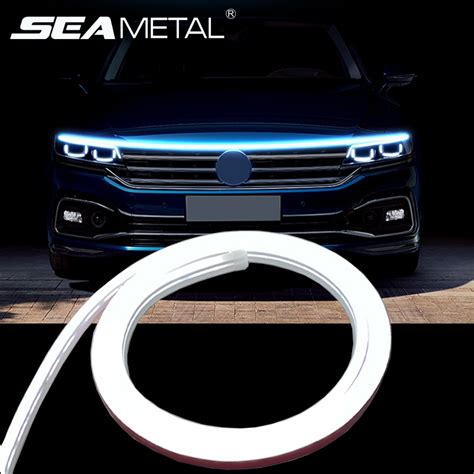 SEAMETAL Start Scan LED Daytime Running Light Strip Flexible Dynamic