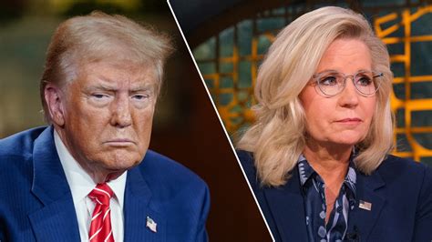 Trump Arremete Contra Liz Cheney Calific Ndola De Halc N De Guerra