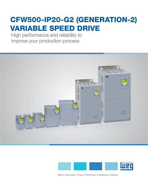 PDF CFW500 IP20 G2 GENERATION 2 VARIABLE SPEED DRIVE DOKUMEN TIPS