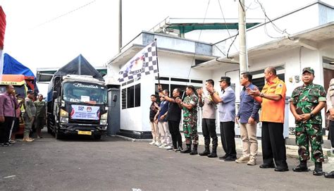 Lepas Armada Logistik Pemilu Bupati Jember Target Persen