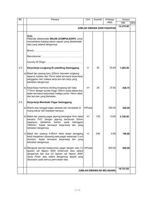 CADANGAN MENAIKTARAF GELANGGANG GELANGGANG SUKAN BERTURAP PDF