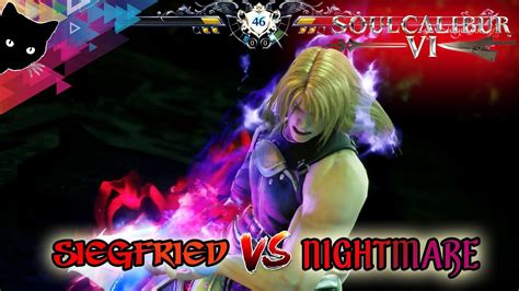 Soulcalibur Vi Gameplay Siegfried Vs Nightmare No Commentary