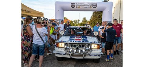 Klassiker Und Sonne Satt Walter R Hrl F Hrt Historische Opel Rennwagen