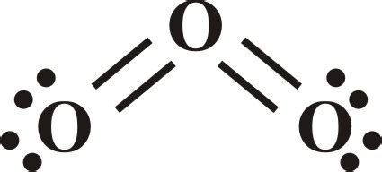 Ozone Molecule Lewis Structure