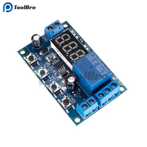 Battery Charge Discharge Module Integrated Voltmeter Undervoltage