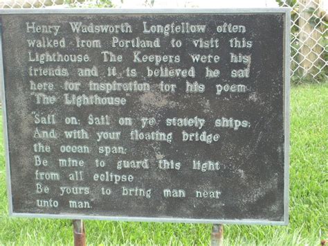 Henry Wadsworth Longfellow Poem The Lighthouse Photo