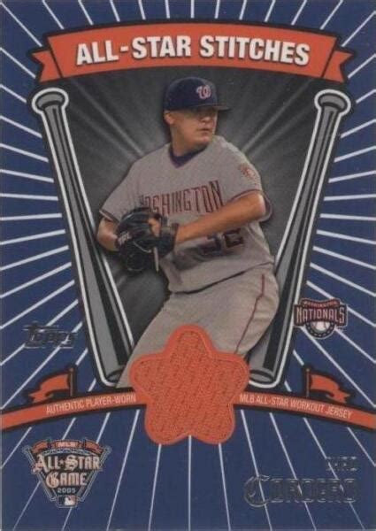 2005 Topps Updates Highlights All Star Stitches ASR CCO Chad