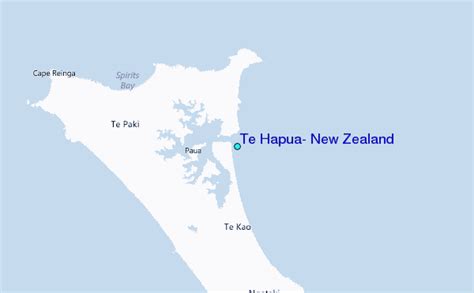 Te Hapua New Zealand Tide Station Location Guide