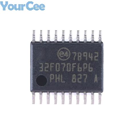 Tssop 20 Cortex M0 32 비트 마이크로컨트롤러 Mcu Ic 칩 집적 회로 Stm32f070f6p