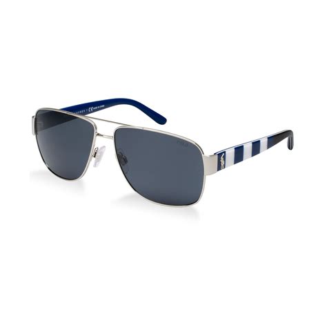 Lyst Ralph Lauren Polo Sunglasses In Metallic For Men