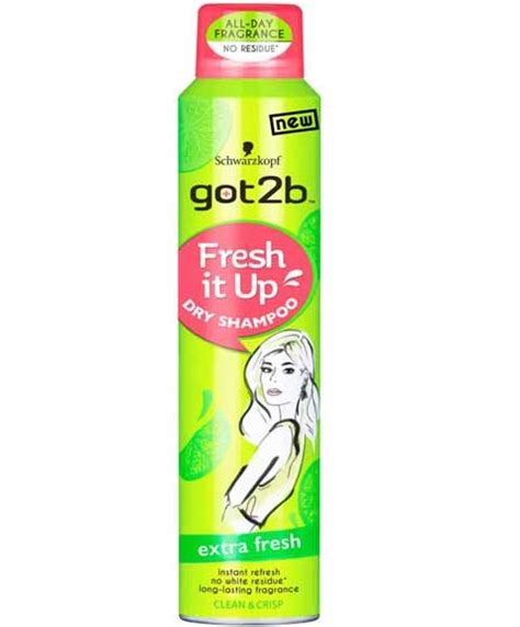 Schwarzkopf Got B Got B Extra Fresh It Up Clean And Crisp Dry Shampoo