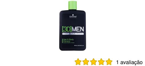 Shampoo Dmen Hair Body Schwarzkopf