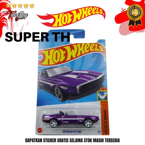 Jual Hot Wheels Super TH THS SHELBY GT UNGU Treasure Hunt Shopee Indonesia