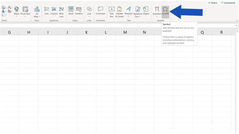 How to Insert a Symbol in Excel