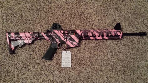 Pink Camo Ar 15