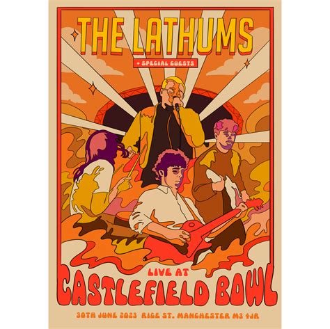 Castlefield Bowl: Limited Edition Numbered Print - The Lathums