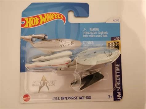 HOT WHEELS U S S Enterprise NCC Star Trek HW Screen Time HTB PicClick UK