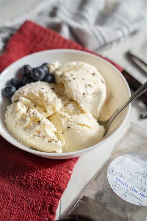 Homemade Salted Vanilla Bean Ice Cream Call Me Betty