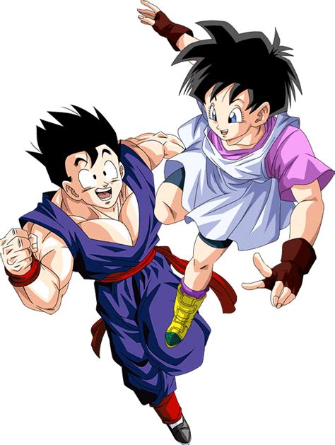 Gohan X Videl Render Dokkan Battle By Maxiuchiha22 On Deviantart