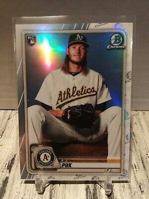 NON AUTO 2020 Bowman Chrome AJ Puk Image Variation ROOKIE Refractor A S