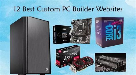 Best Custom Pc Builder Websites